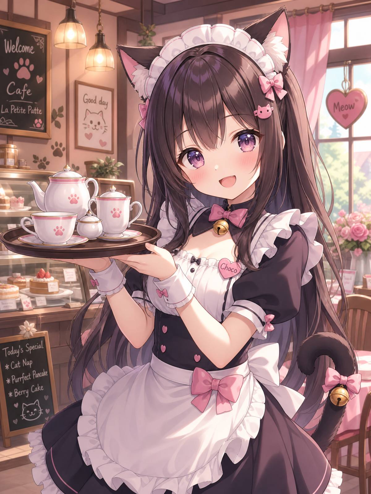 探花cosplay动漫-猫耳女仆